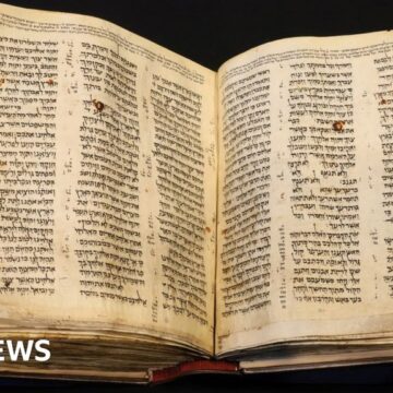 The oldest and most complete Hebrew Bible sells for $38 million at auction