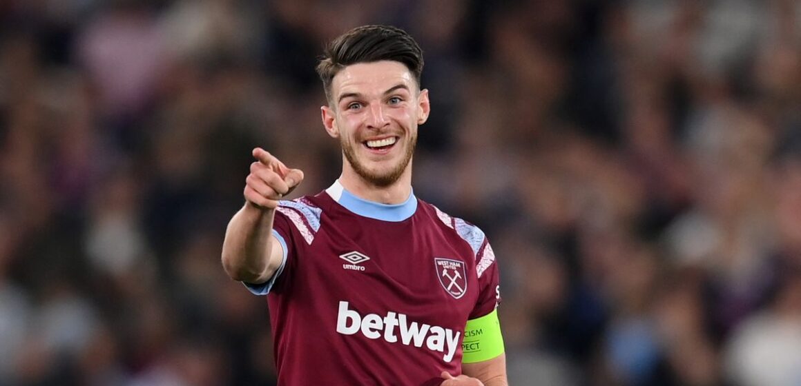 Edu urged to sign double contract deal with Arsenal ahead of Declan Rice's pursuit of £92m transfer

