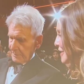 Indiana Jones: Harrison Ford has an awkward moment with wife Calista Flockhart at Cannes premiere

