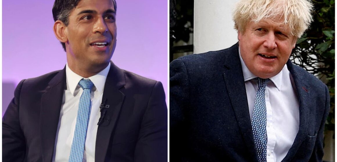 Boris Johnson and Rishi Sunak 'at war' ahead of Committee on Privileges verdict on former PM

