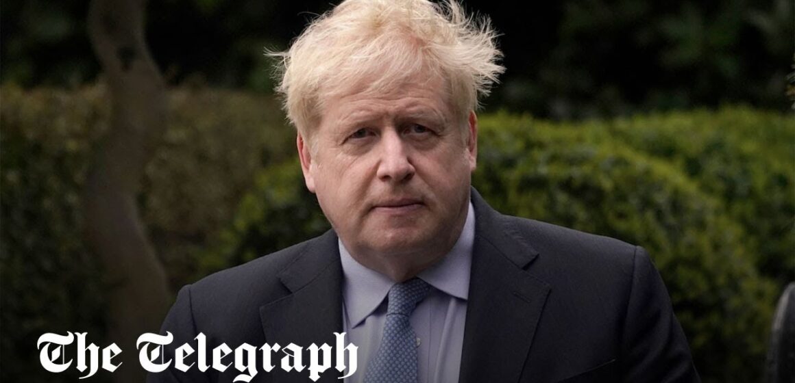 Boris Johnson resigns as MP over partygate report

