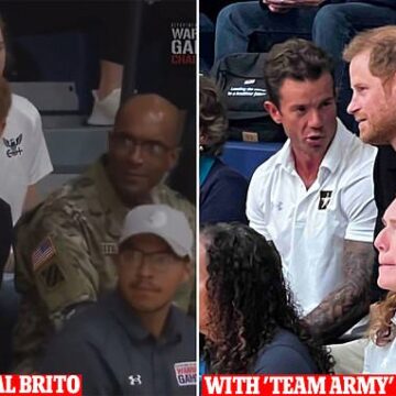 Harry talks to war royals at the Warrior Games

