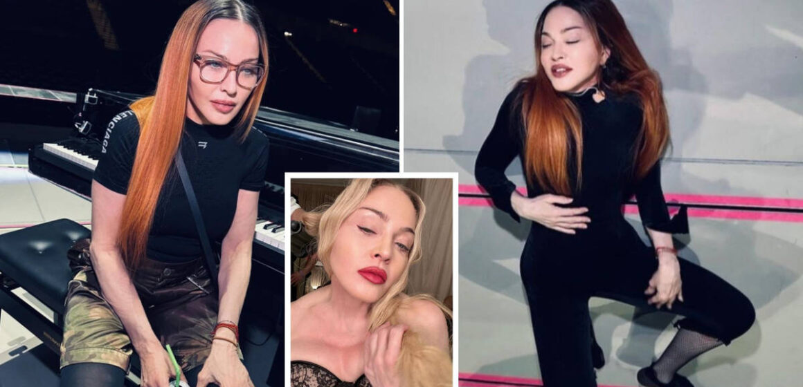 Madonna looks frail in recent photos before being rushed to intensive care with...

