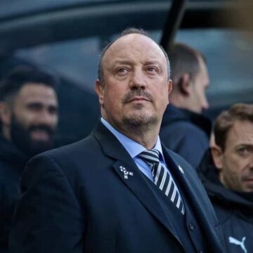 NEWCASTLE-UPON-TYNE, ENGLAND - Saturday, May 4, 2019: Newcastle United's manager Rafael Benitez before the FA Premier League match between Newcastle United FC and Liverpool FC at St. James' Park. (Pic by David Rawcliffe/Propaganda)