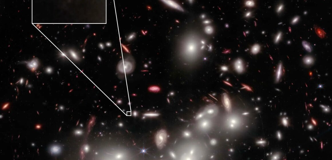 The faintest galaxy in the early universe

