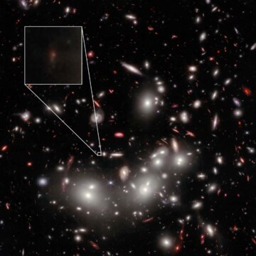 The faintest galaxy in the early universe

