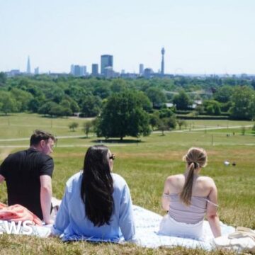 UK Weather: Hottest day of the year as storms rage north

