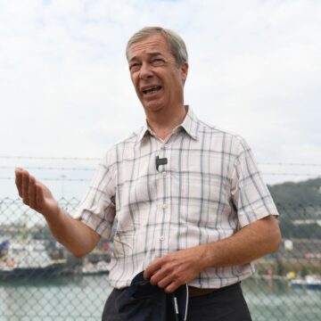 Nigel Farage attacks the BBC in a row over the closure of his bank account

