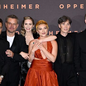 Oppenheimer cast walk out of UK premiere as Hollywood stars join writers' strike

