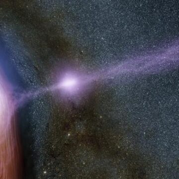 Astronomers find first-ever star gradually eaten by black hole