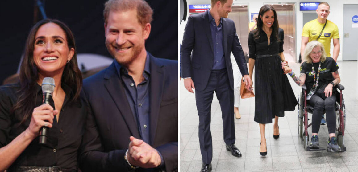 Harry and Meghan reunited at Invictus Games as Duchess of Sussex says she is 'thrilled'...