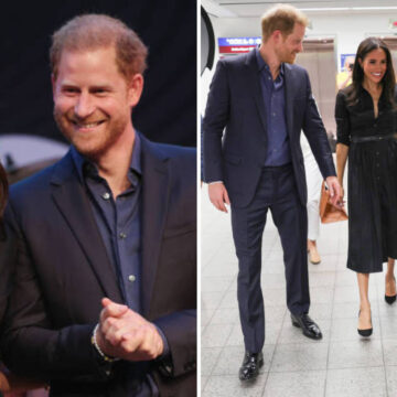 Harry and Meghan reunited at Invictus Games as Duchess of Sussex says she is 'thrilled'...