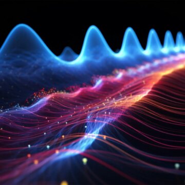 Quantum Physics Waves Illustration Concept