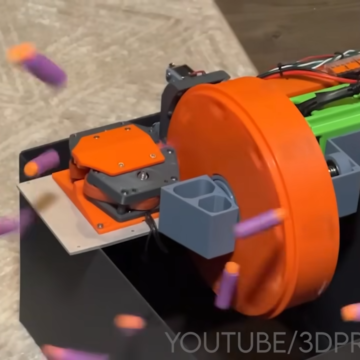 Powerful Nerf Blaster Aims To Fire 100 Darts Per Second