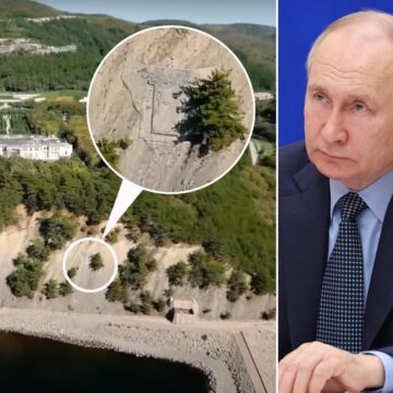 The secret network of tunnels under Vladimir Putin's "paranoid" bunker in the Black Sea

