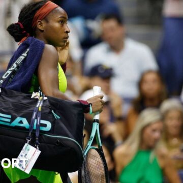 US Open 2023: Protesters interrupt Coco Gauff and Karolina Muchova semi-final