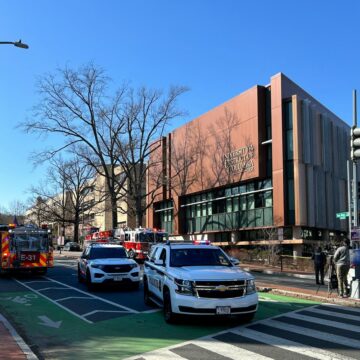 Serving US Air Force member sets himself on fire outside Israeli embassy in ‘genocide’ protest